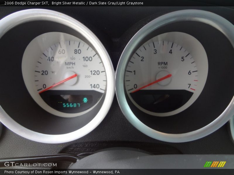 Bright Silver Metallic / Dark Slate Gray/Light Graystone 2006 Dodge Charger SXT