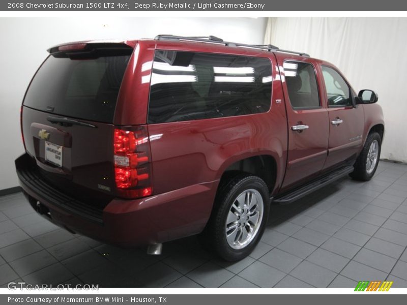 Deep Ruby Metallic / Light Cashmere/Ebony 2008 Chevrolet Suburban 1500 LTZ 4x4