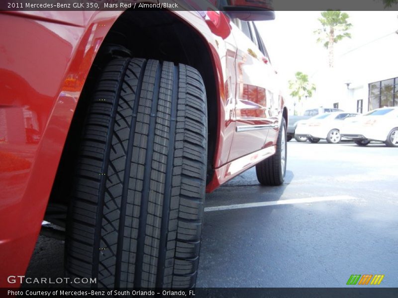 Mars Red / Almond/Black 2011 Mercedes-Benz GLK 350