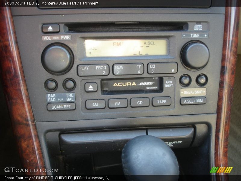 Monterey Blue Pearl / Parchment 2000 Acura TL 3.2
