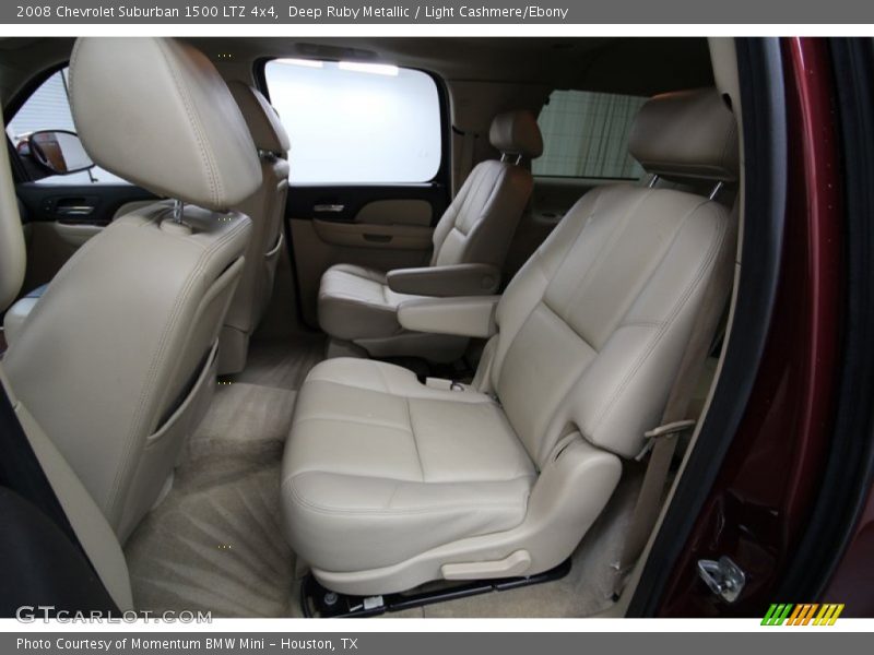 Deep Ruby Metallic / Light Cashmere/Ebony 2008 Chevrolet Suburban 1500 LTZ 4x4