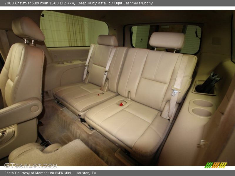 Deep Ruby Metallic / Light Cashmere/Ebony 2008 Chevrolet Suburban 1500 LTZ 4x4