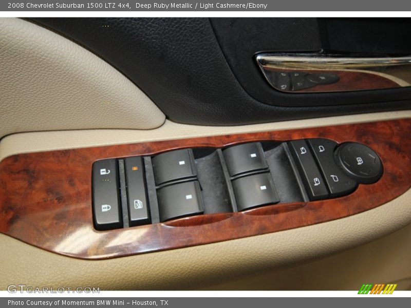 Deep Ruby Metallic / Light Cashmere/Ebony 2008 Chevrolet Suburban 1500 LTZ 4x4