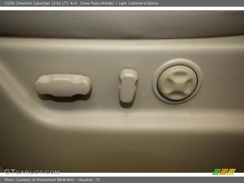Deep Ruby Metallic / Light Cashmere/Ebony 2008 Chevrolet Suburban 1500 LTZ 4x4