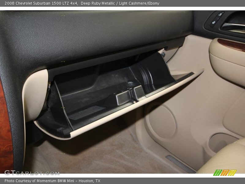 Deep Ruby Metallic / Light Cashmere/Ebony 2008 Chevrolet Suburban 1500 LTZ 4x4