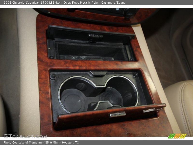 Deep Ruby Metallic / Light Cashmere/Ebony 2008 Chevrolet Suburban 1500 LTZ 4x4