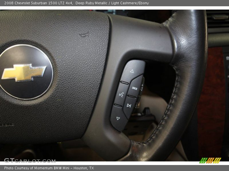 Deep Ruby Metallic / Light Cashmere/Ebony 2008 Chevrolet Suburban 1500 LTZ 4x4