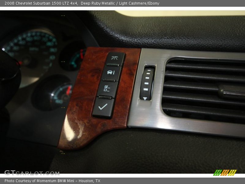 Deep Ruby Metallic / Light Cashmere/Ebony 2008 Chevrolet Suburban 1500 LTZ 4x4