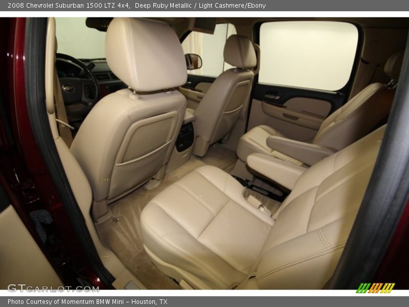 Deep Ruby Metallic / Light Cashmere/Ebony 2008 Chevrolet Suburban 1500 LTZ 4x4