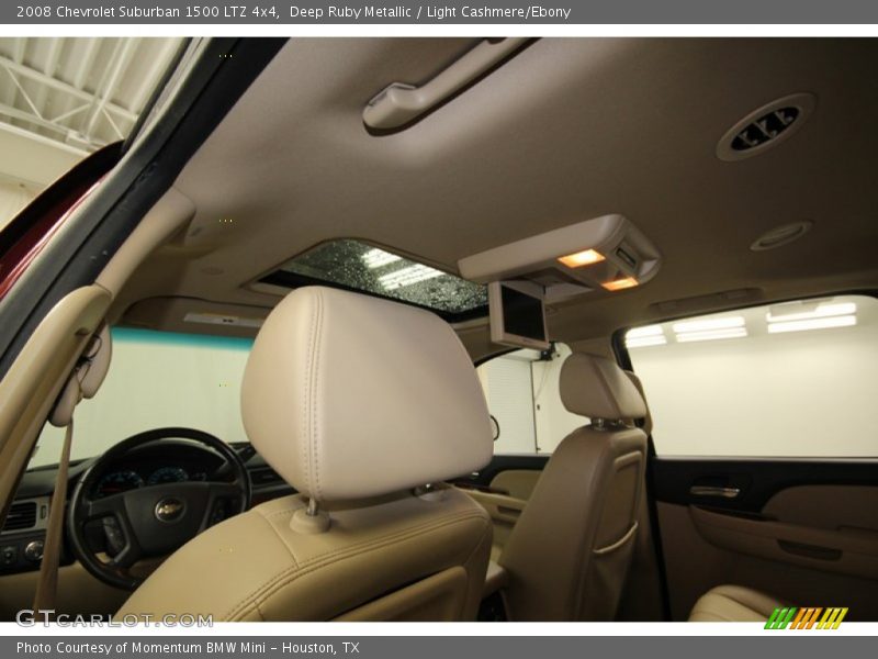 Deep Ruby Metallic / Light Cashmere/Ebony 2008 Chevrolet Suburban 1500 LTZ 4x4