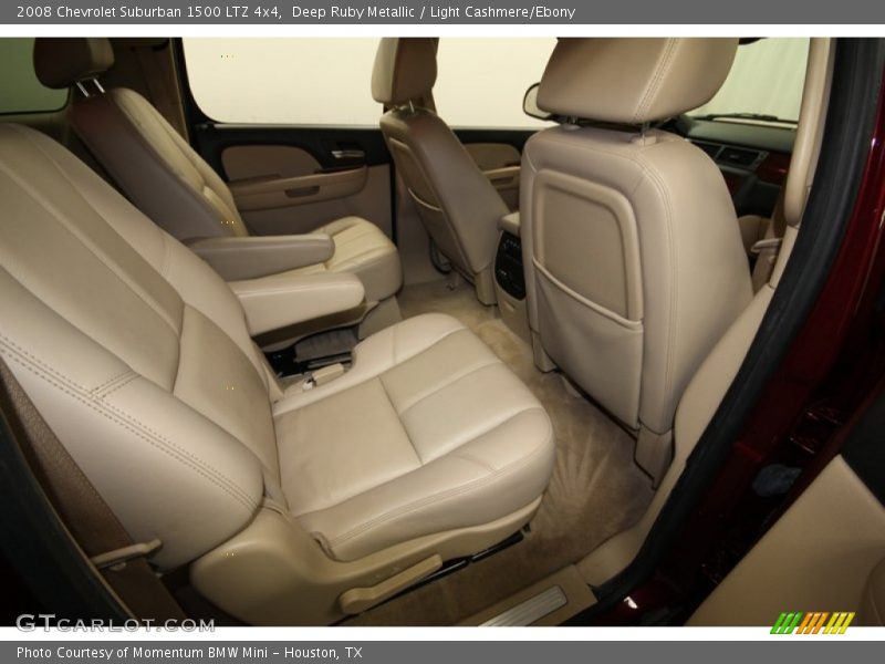 Deep Ruby Metallic / Light Cashmere/Ebony 2008 Chevrolet Suburban 1500 LTZ 4x4