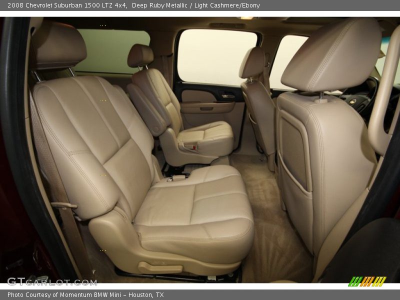 Deep Ruby Metallic / Light Cashmere/Ebony 2008 Chevrolet Suburban 1500 LTZ 4x4
