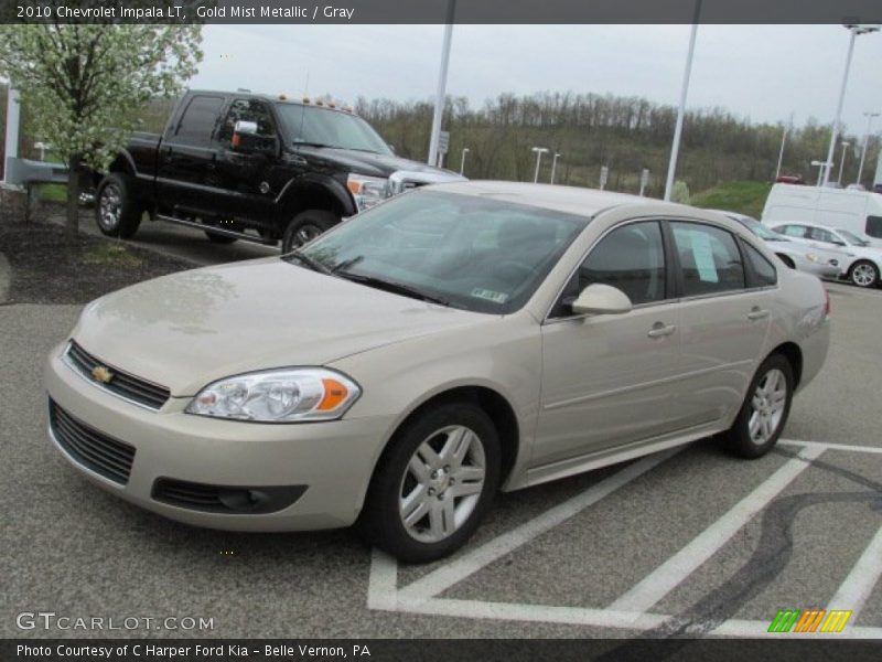Front 3/4 View of 2010 Impala LT