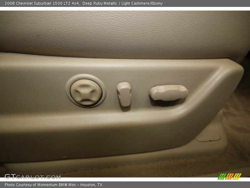 Deep Ruby Metallic / Light Cashmere/Ebony 2008 Chevrolet Suburban 1500 LTZ 4x4