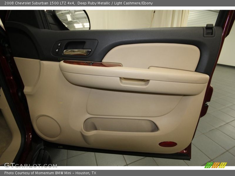 Deep Ruby Metallic / Light Cashmere/Ebony 2008 Chevrolet Suburban 1500 LTZ 4x4