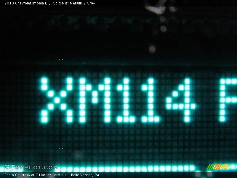 Gold Mist Metallic / Gray 2010 Chevrolet Impala LT