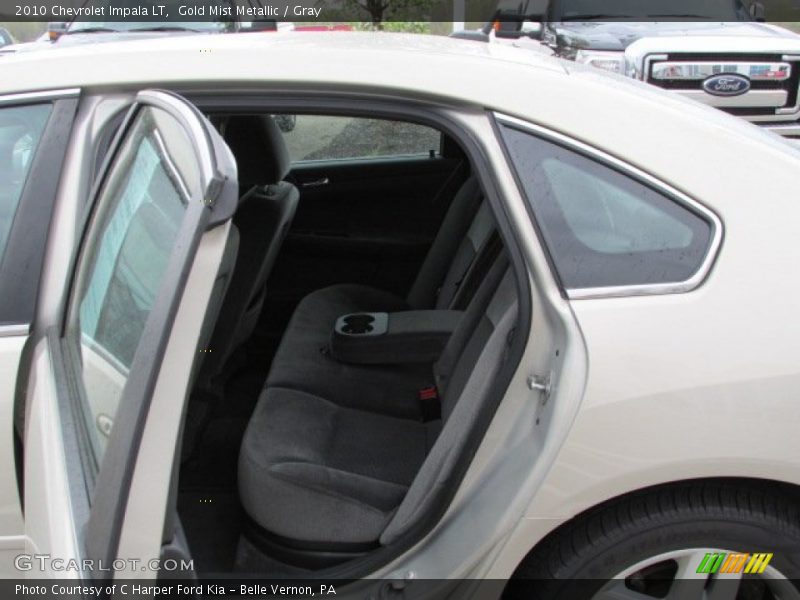 Gold Mist Metallic / Gray 2010 Chevrolet Impala LT
