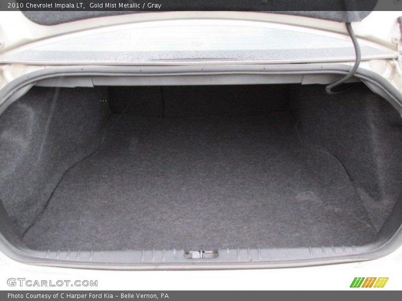 Gold Mist Metallic / Gray 2010 Chevrolet Impala LT