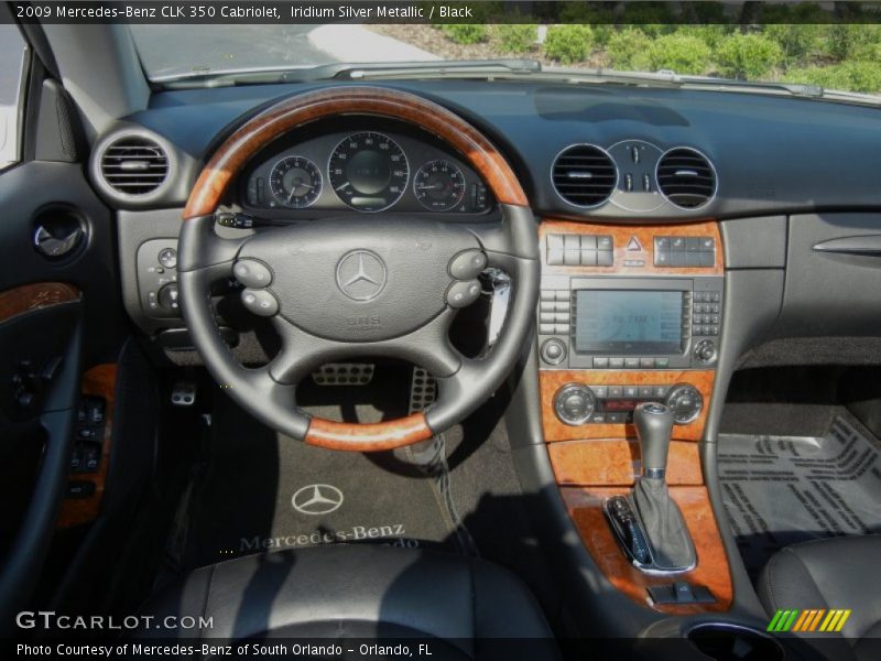 Dashboard of 2009 CLK 350 Cabriolet
