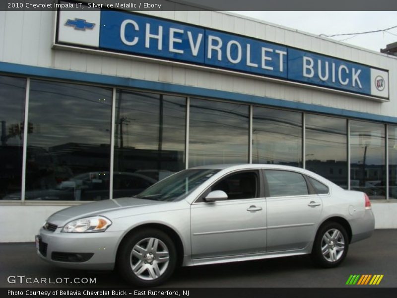 Silver Ice Metallic / Ebony 2010 Chevrolet Impala LT