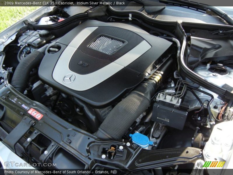  2009 CLK 350 Cabriolet Engine - 3.5 Liter DOHC 24-Valve VVT V6