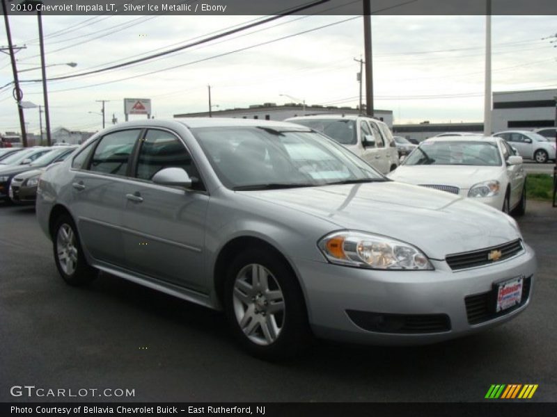 Silver Ice Metallic / Ebony 2010 Chevrolet Impala LT