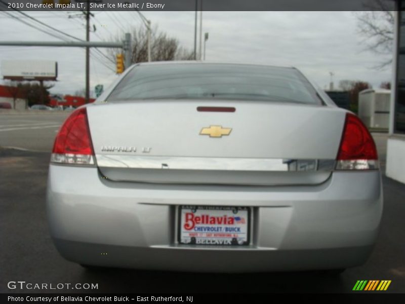 Silver Ice Metallic / Ebony 2010 Chevrolet Impala LT