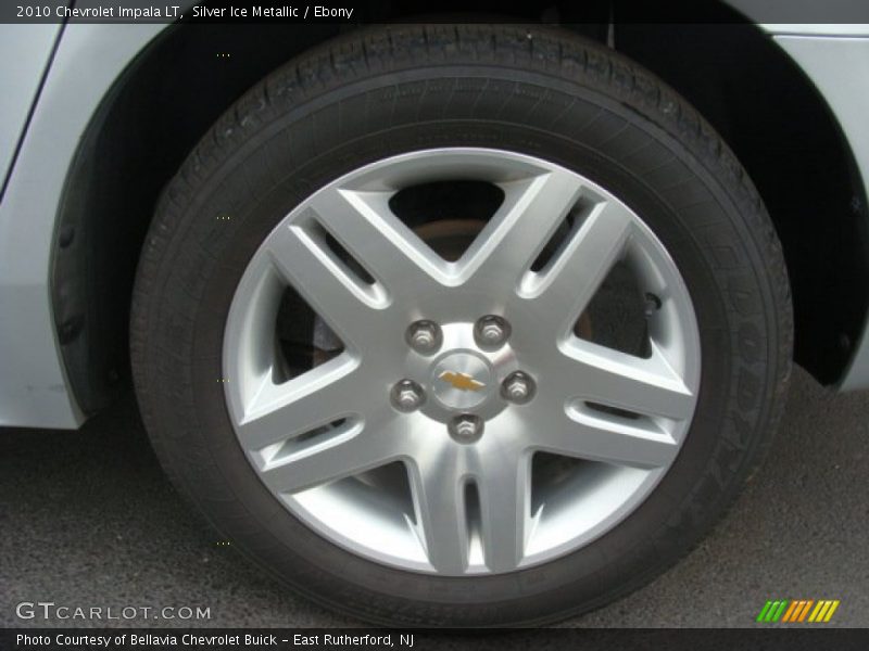Silver Ice Metallic / Ebony 2010 Chevrolet Impala LT