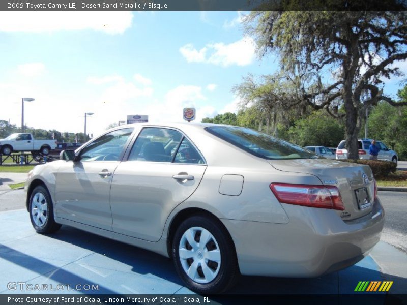 Desert Sand Metallic / Bisque 2009 Toyota Camry LE
