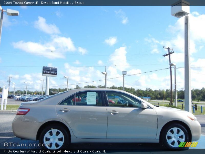 Desert Sand Metallic / Bisque 2009 Toyota Camry LE