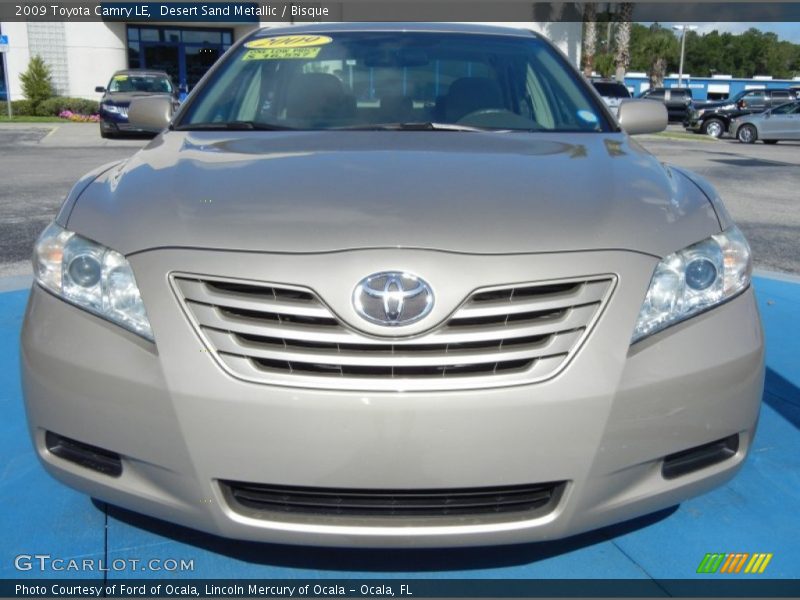 Desert Sand Metallic / Bisque 2009 Toyota Camry LE