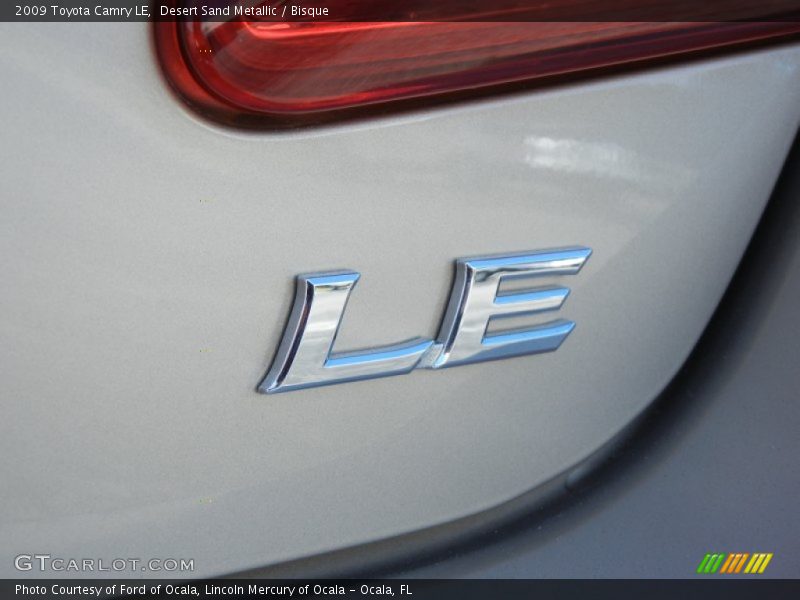 Desert Sand Metallic / Bisque 2009 Toyota Camry LE