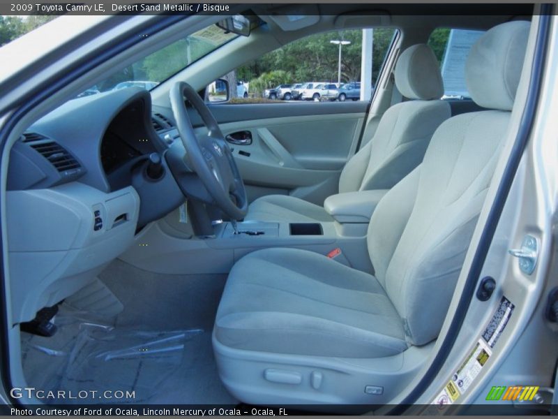Desert Sand Metallic / Bisque 2009 Toyota Camry LE