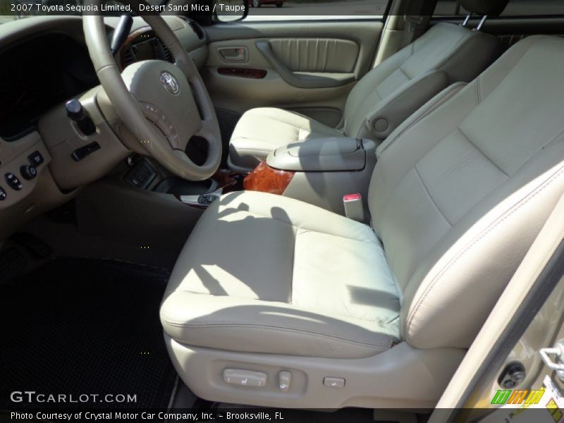 Desert Sand Mica / Taupe 2007 Toyota Sequoia Limited