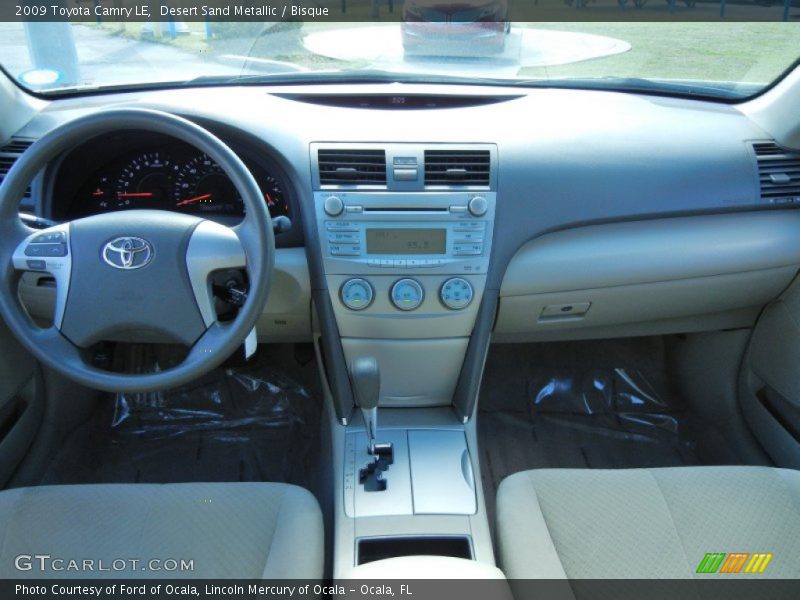 Desert Sand Metallic / Bisque 2009 Toyota Camry LE