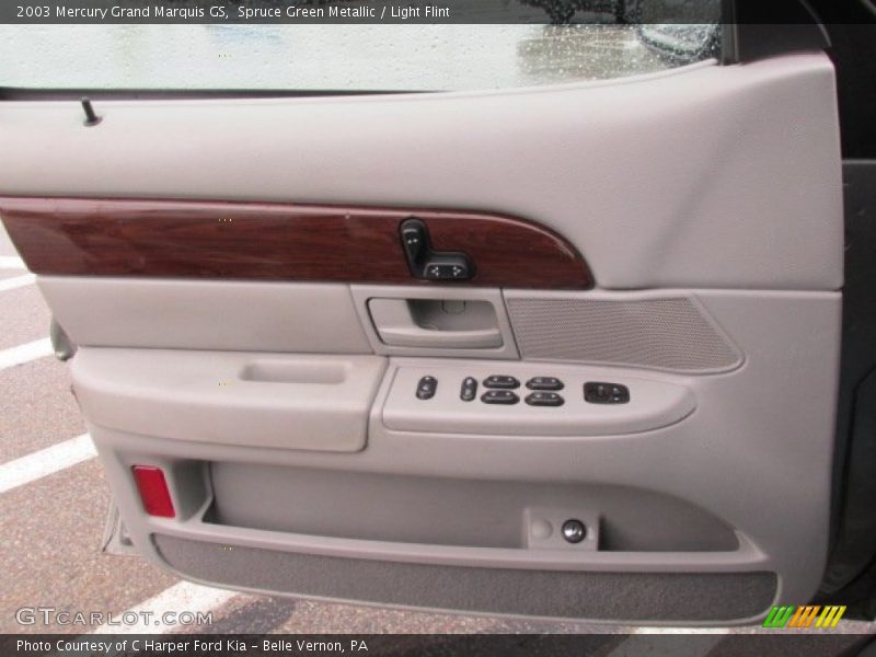 Spruce Green Metallic / Light Flint 2003 Mercury Grand Marquis GS