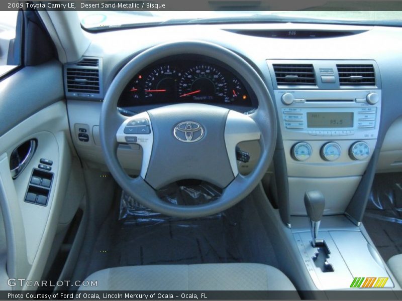 Desert Sand Metallic / Bisque 2009 Toyota Camry LE