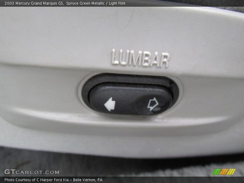 Spruce Green Metallic / Light Flint 2003 Mercury Grand Marquis GS