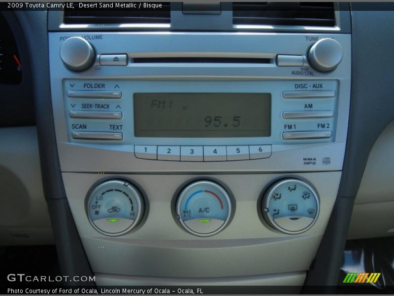 Desert Sand Metallic / Bisque 2009 Toyota Camry LE