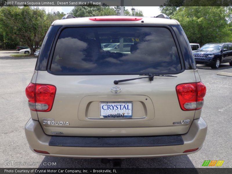 Desert Sand Mica / Taupe 2007 Toyota Sequoia Limited
