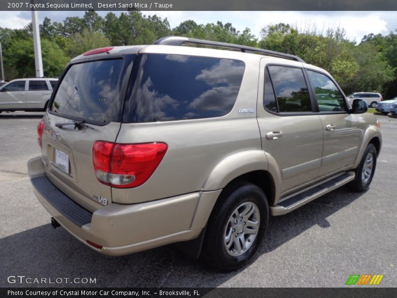 Desert Sand Mica / Taupe 2007 Toyota Sequoia Limited