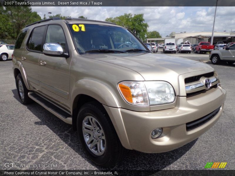 Desert Sand Mica / Taupe 2007 Toyota Sequoia Limited