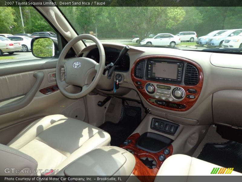 Desert Sand Mica / Taupe 2007 Toyota Sequoia Limited