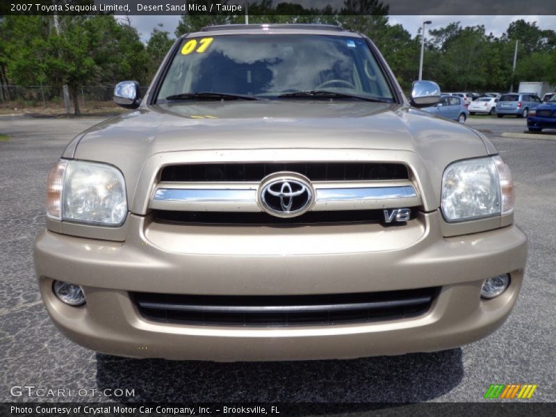 Desert Sand Mica / Taupe 2007 Toyota Sequoia Limited