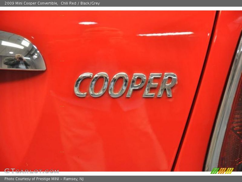 Chili Red / Black/Grey 2009 Mini Cooper Convertible