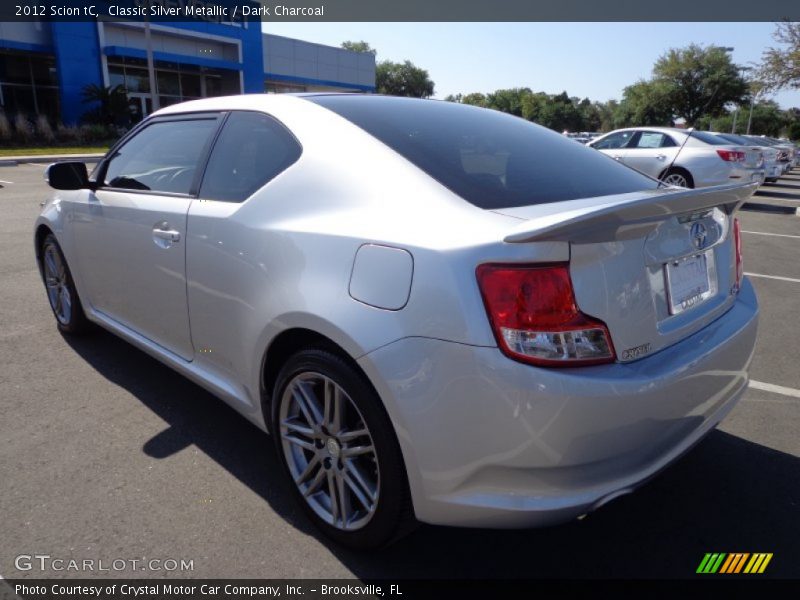 Classic Silver Metallic / Dark Charcoal 2012 Scion tC