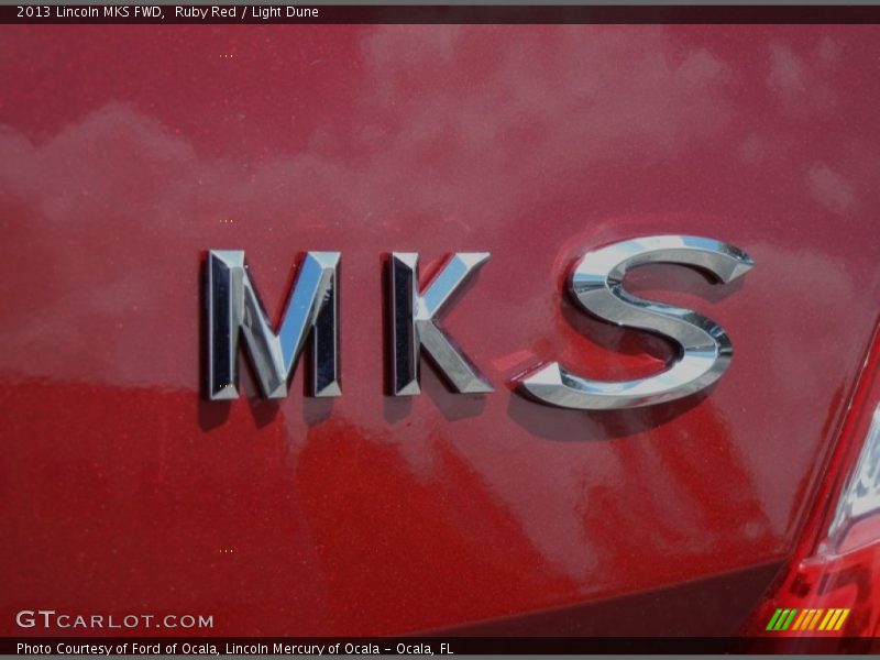 Ruby Red / Light Dune 2013 Lincoln MKS FWD