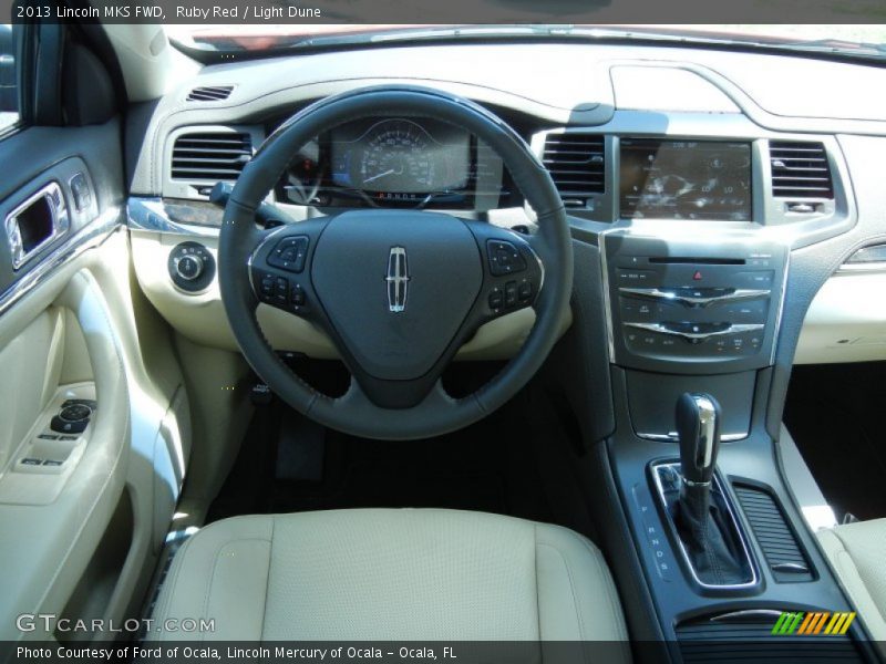 Ruby Red / Light Dune 2013 Lincoln MKS FWD