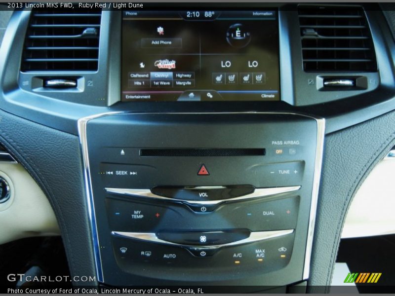 Ruby Red / Light Dune 2013 Lincoln MKS FWD