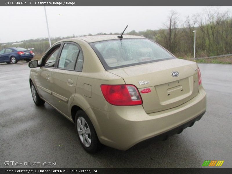 Cashmere Beige / Beige 2011 Kia Rio LX